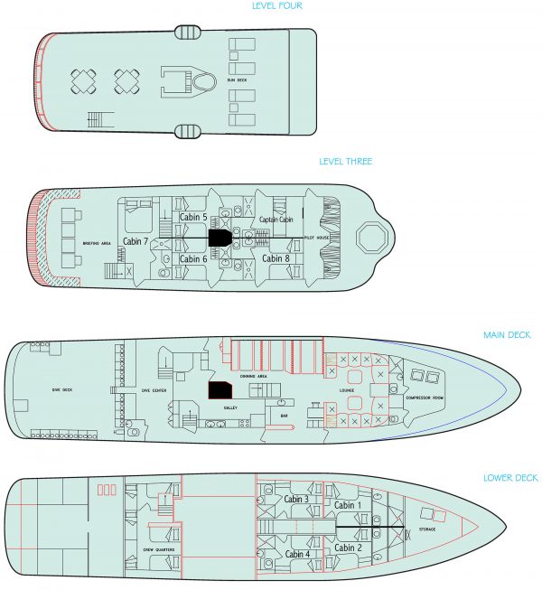 galapagos aggressor layout