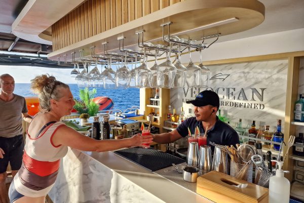 Velocean Liveaboard Bar
