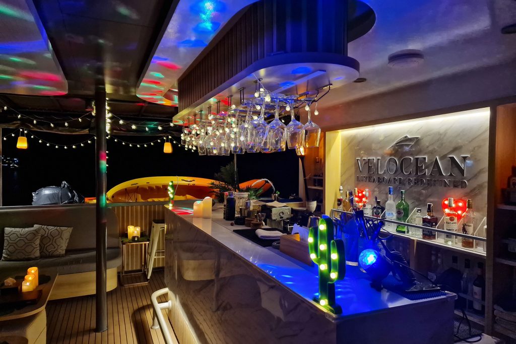 Bar at Velocean Liveaboard