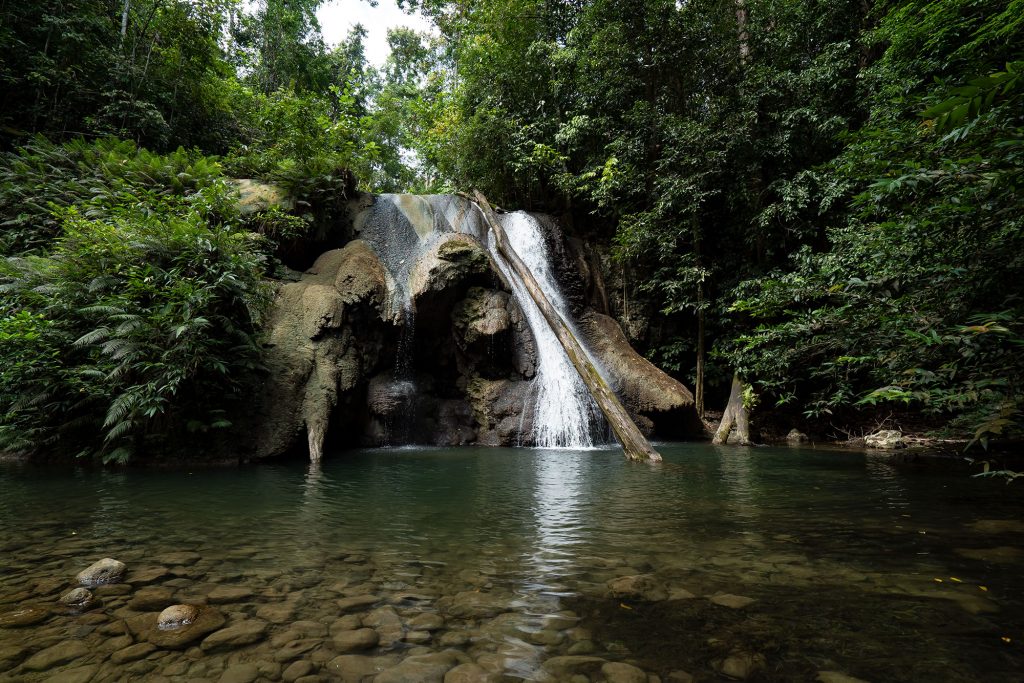 waterfall batanta